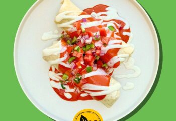 Smokeshow Black Bean Enchiladas