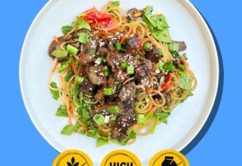 K-Pop Beef Glass Noodles