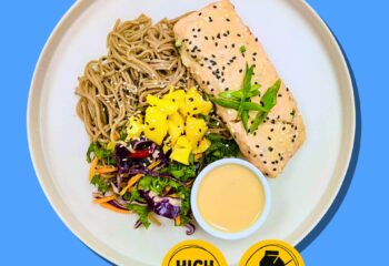 Zen Garden Salmon Soba Bowl