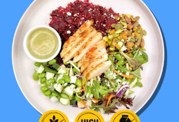 Ruby Pistachio & Chicken Power Bowl